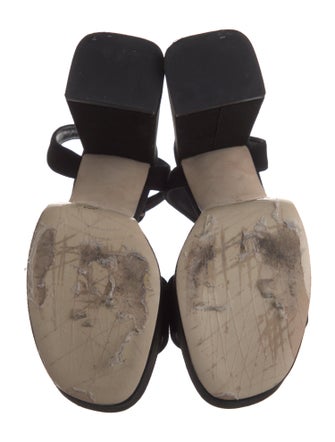 Larroude Suede Sandals