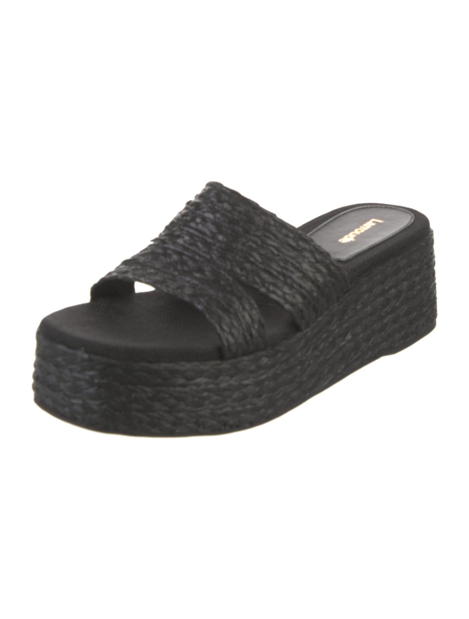 Larroude Straw Espadrilles