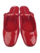 Larroude Patent Leather Mules