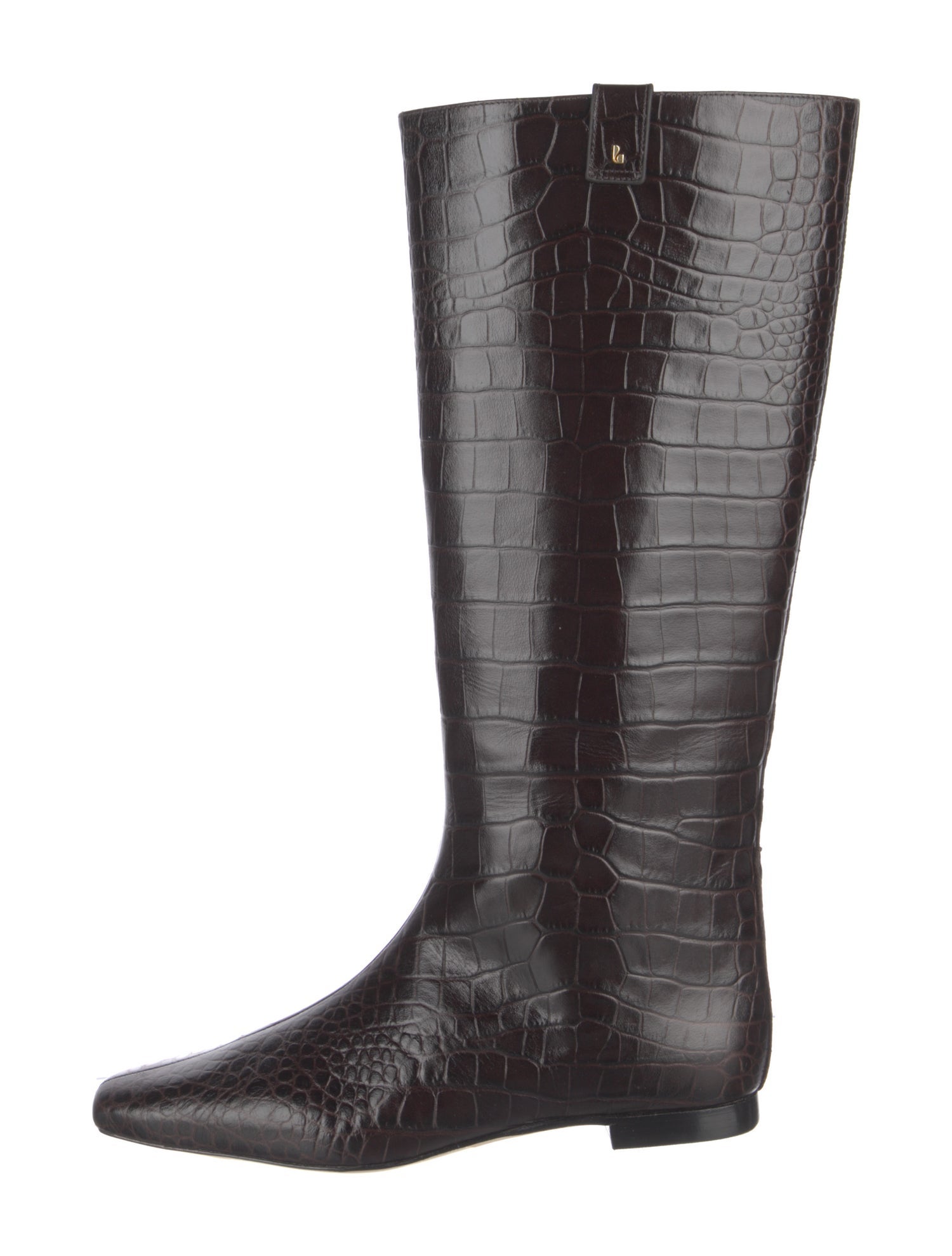 Larroude Leather Riding Boots
