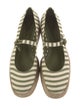 Larroude Canvas Striped Espadrilles