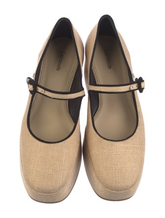 Larroude Mary Jane Flats