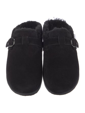 Larroude Suede Mules