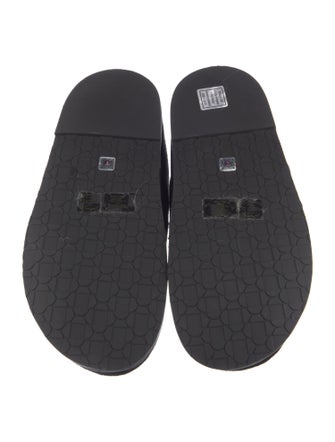 Larroude Suede Mules