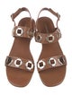 Larroude Leather Gladiator Sandals