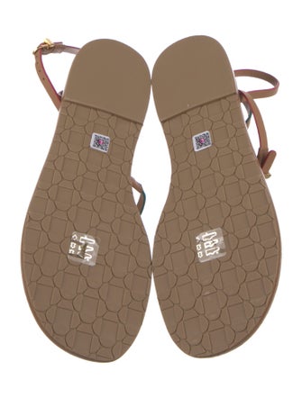 Larroude Leather Gladiator Sandals