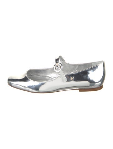 Larroude Flats Patent Leather Mary Jane 5