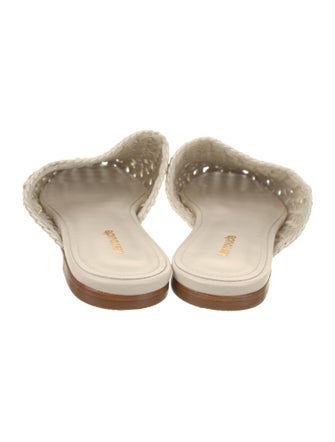 Larroude Leather Mules