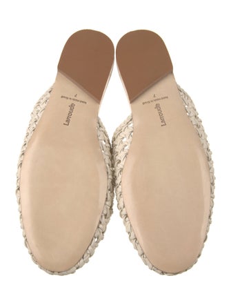 Larroude Leather Mules