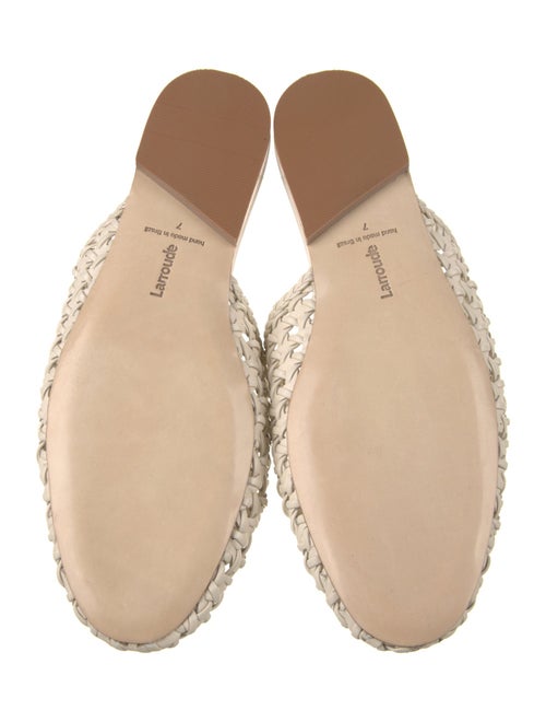 Larroude Leather Mules