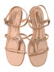 Larroude Patent Leather T-Strap Sandals
