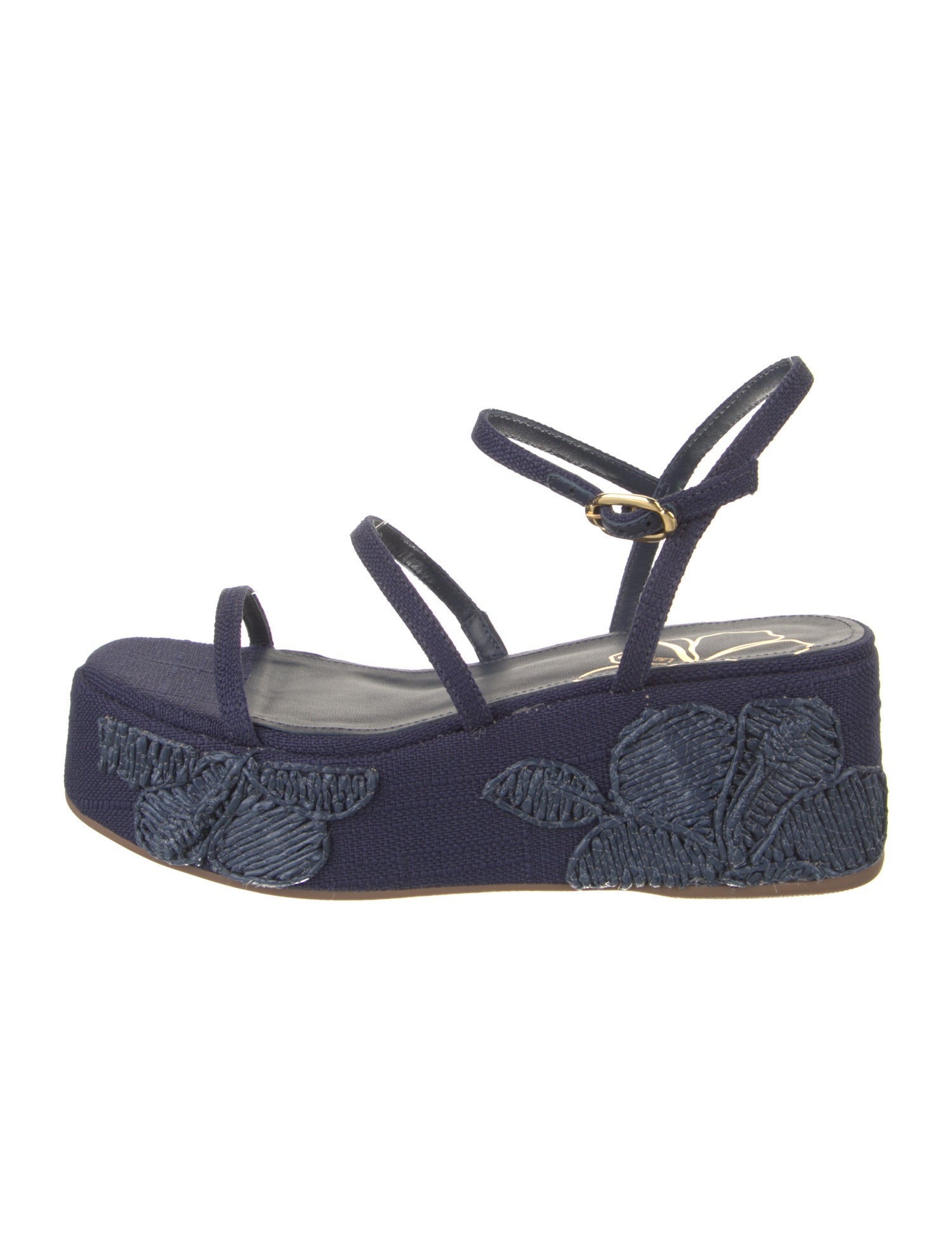 Larroude Canvas Sandals