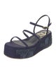 Larroude Canvas Sandals
