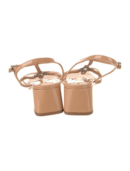 Larroude Patent Leather Gladiator Sandals