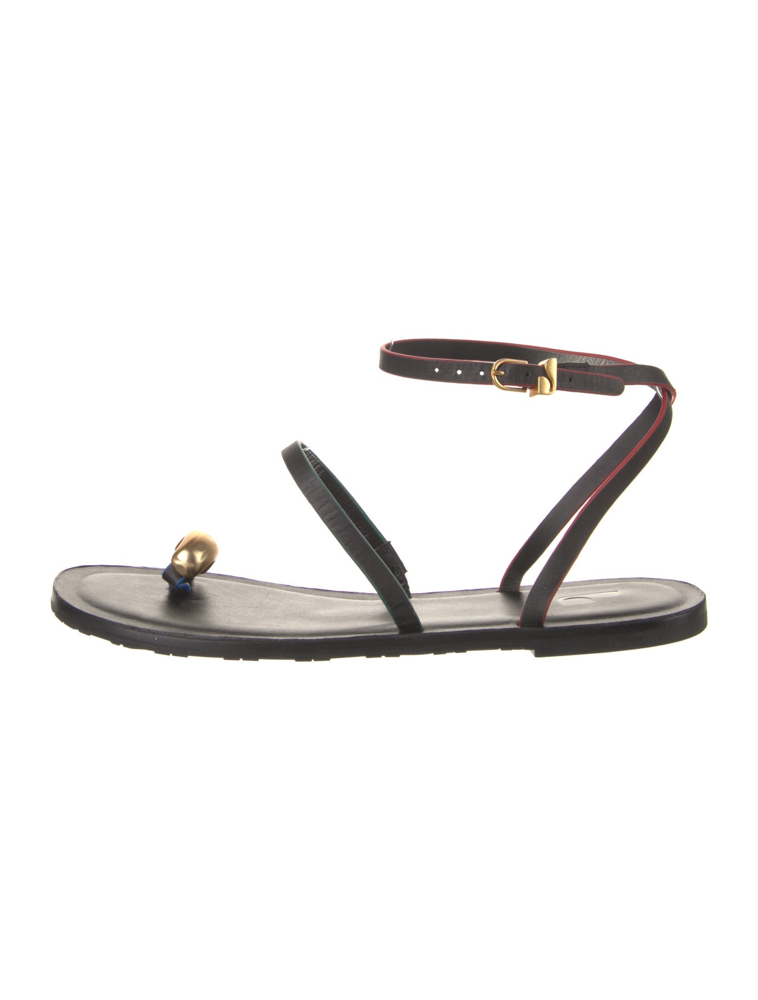 Larroude Leather Sandals