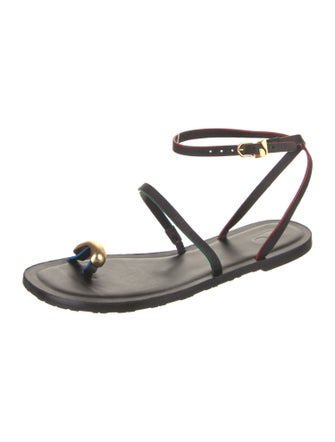 Larroude Leather Sandals