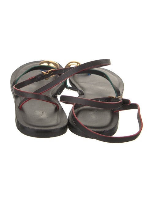 Larroude Leather Sandals