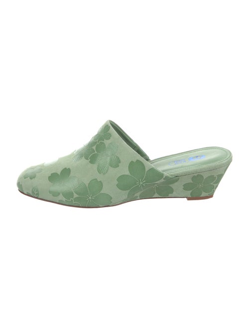 Larroude Suede Mules