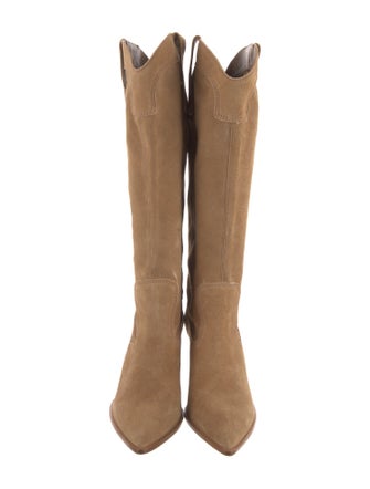Larroude Suede Boots