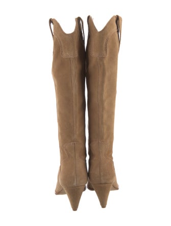 Larroude Suede Boots