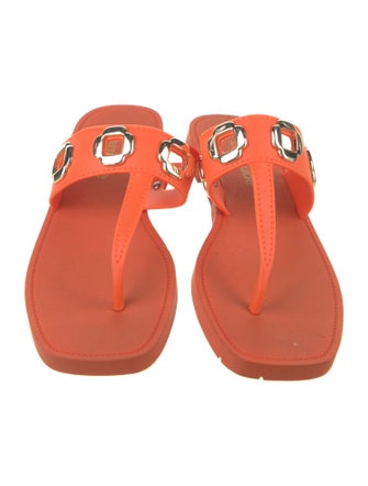 Larroude Rubber Slides