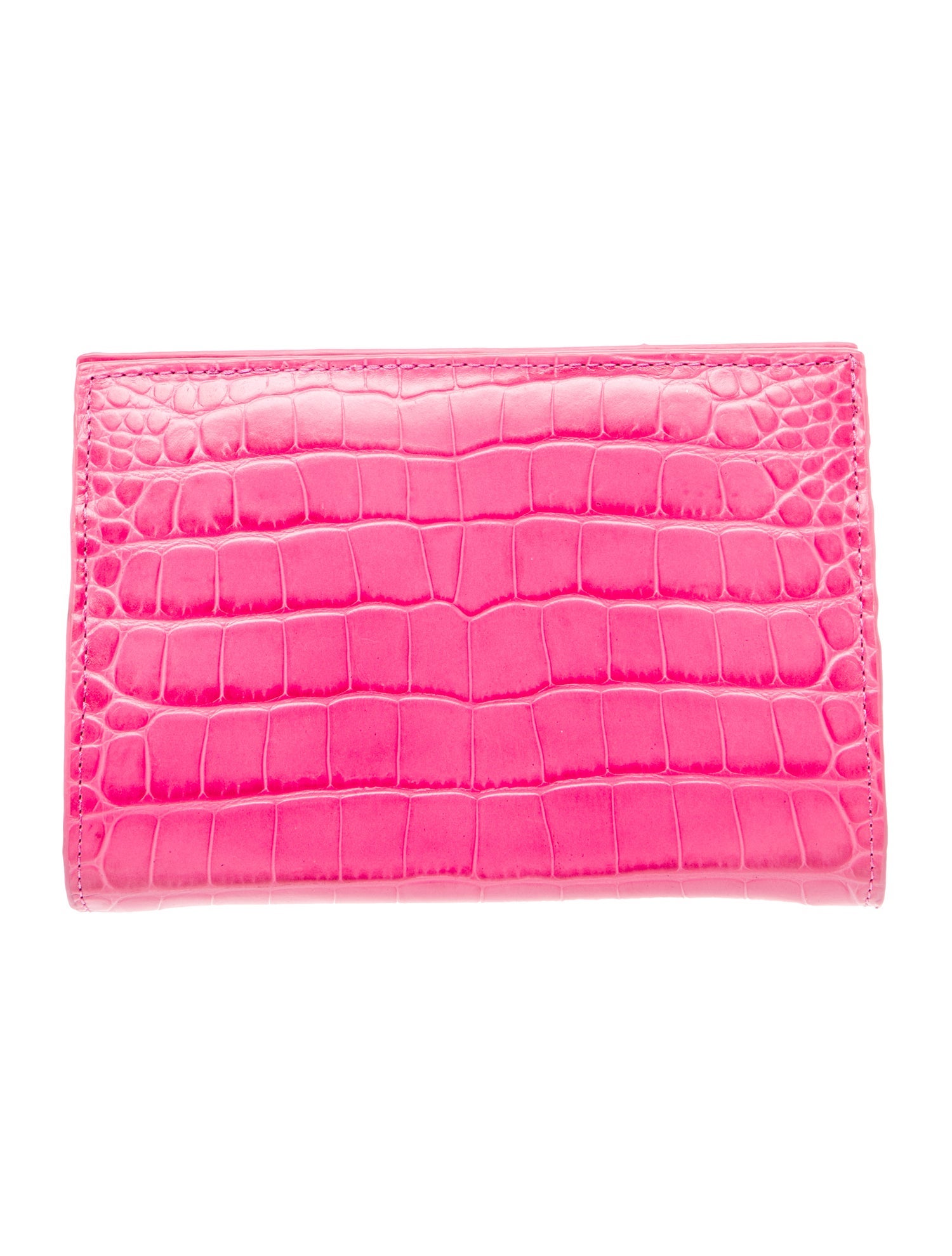 Larroude Leather Clutch
