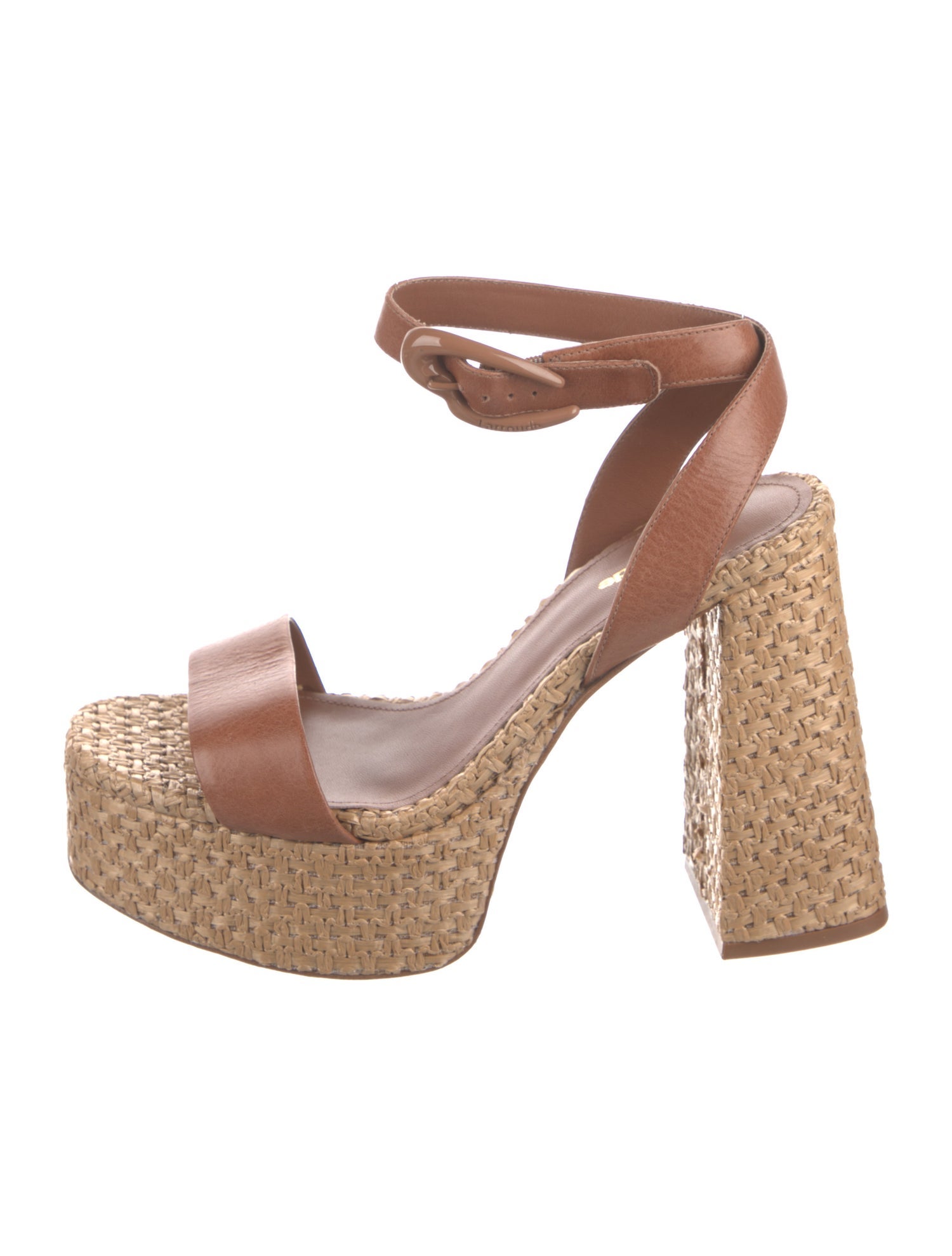 Larroude Leather Sandals