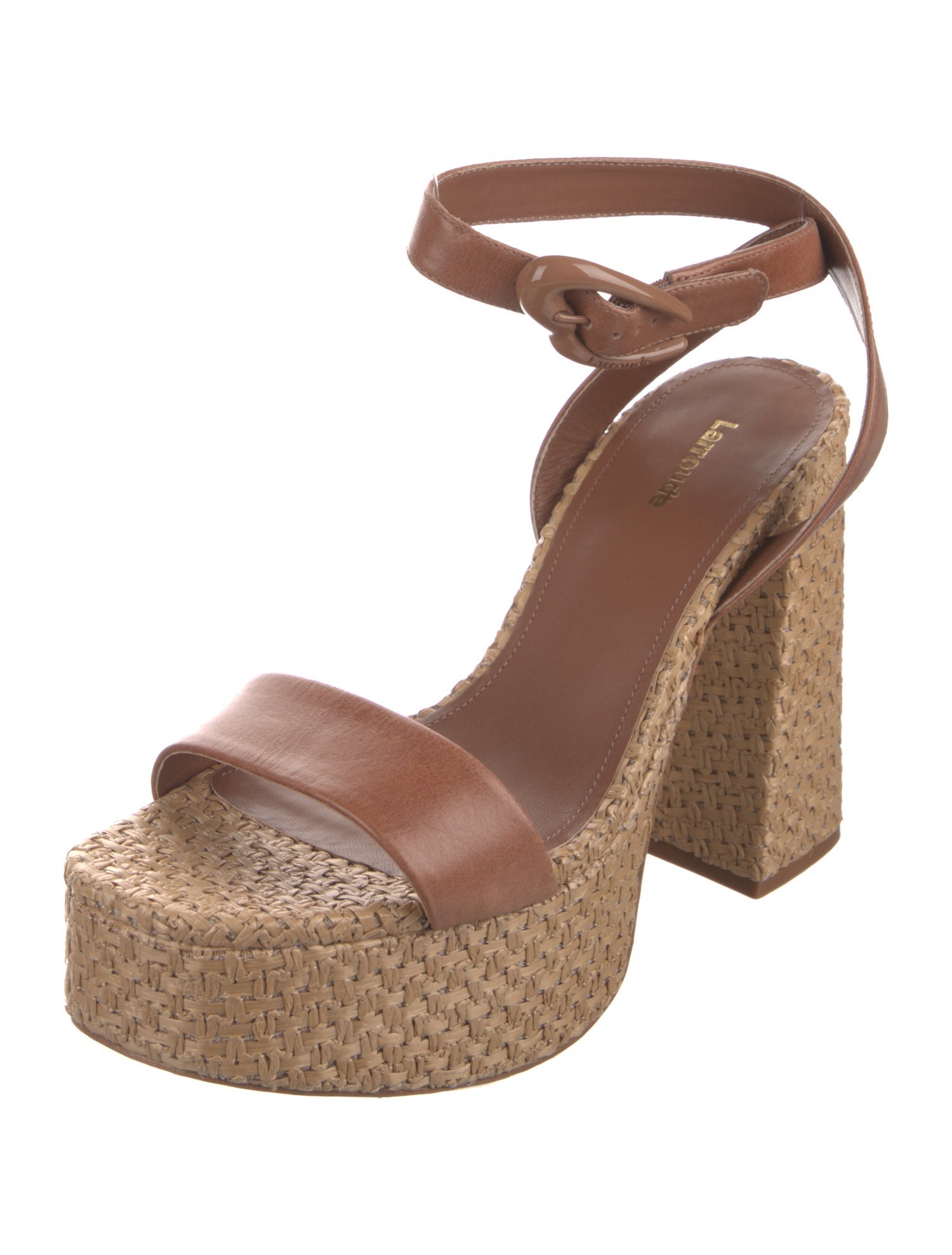 Larroude Leather Sandals