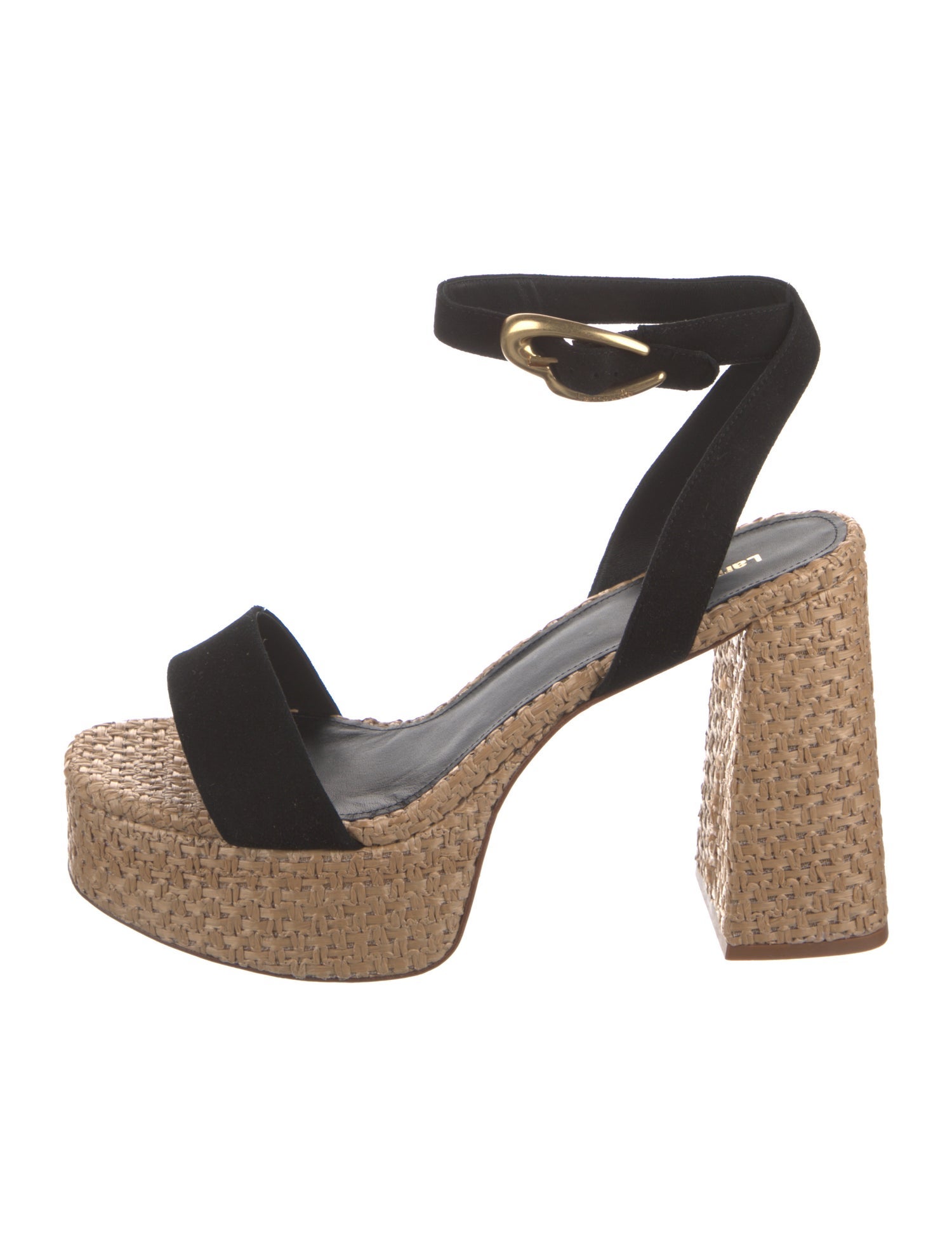 Larroude Suede Espadrilles