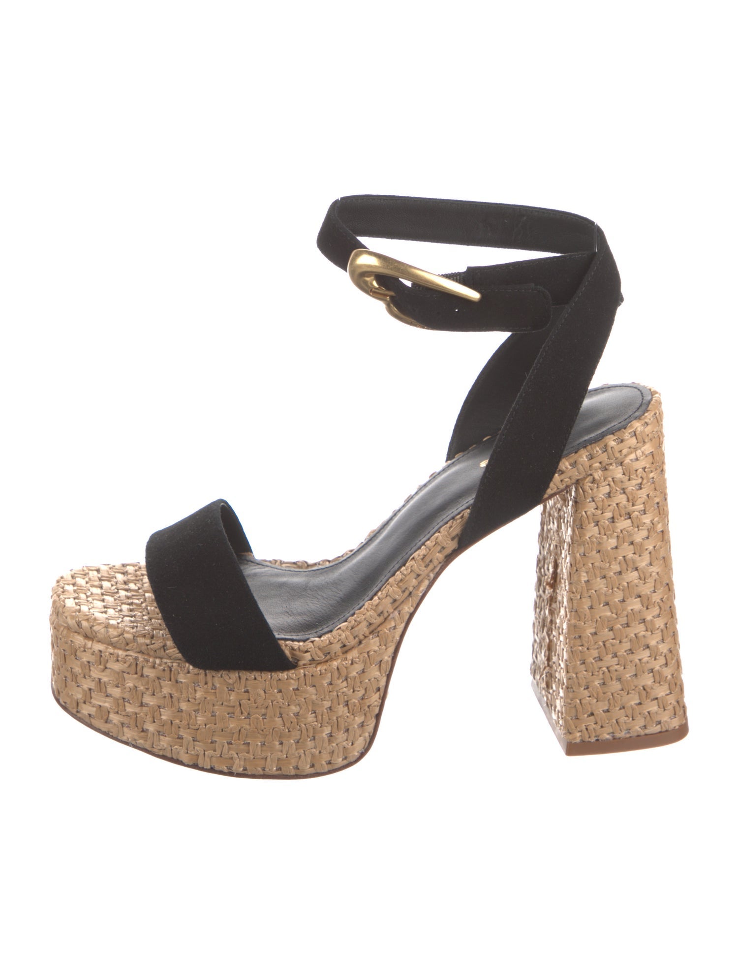 Larroude Suede Espadrilles