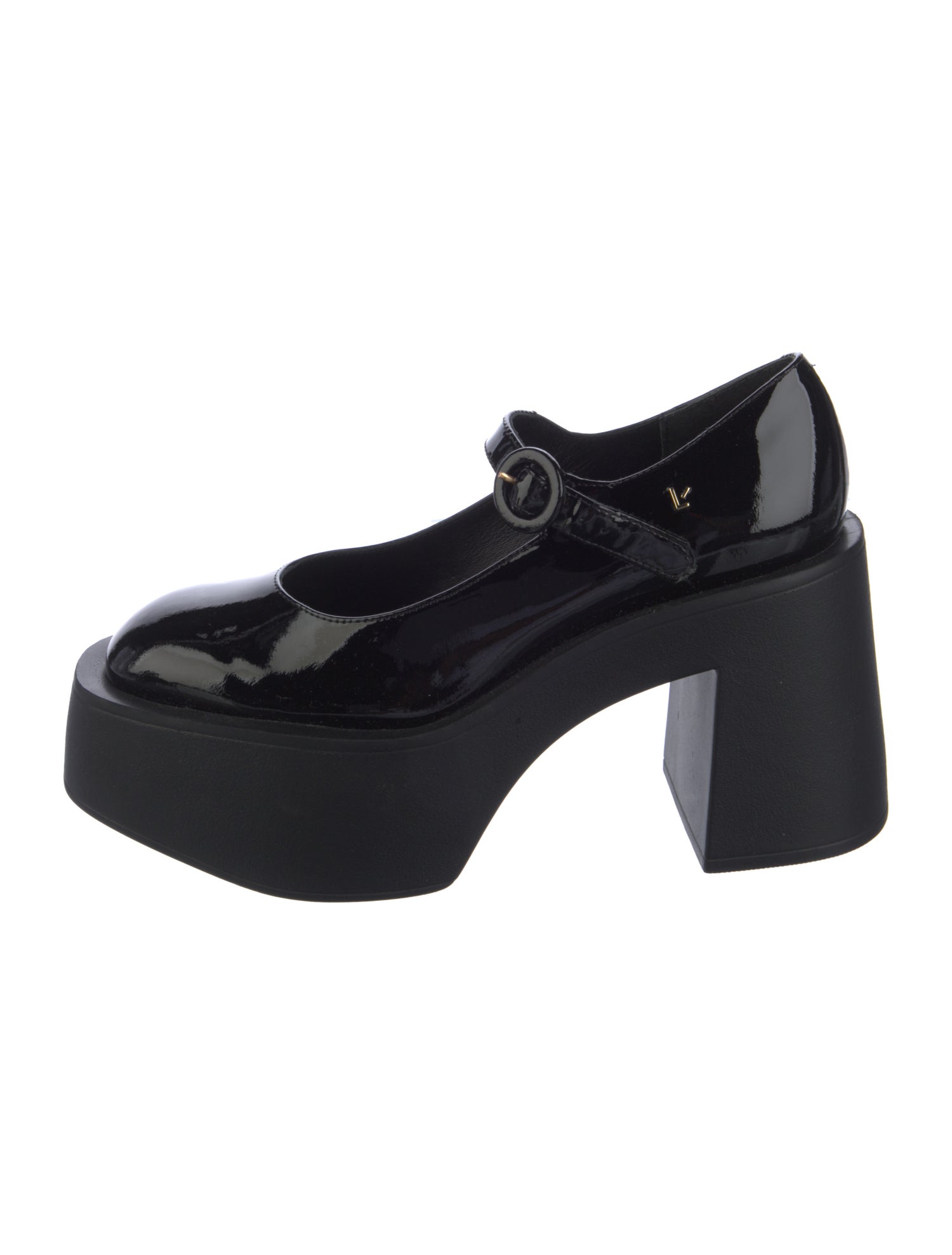 Larroude Patent Leather Pumps