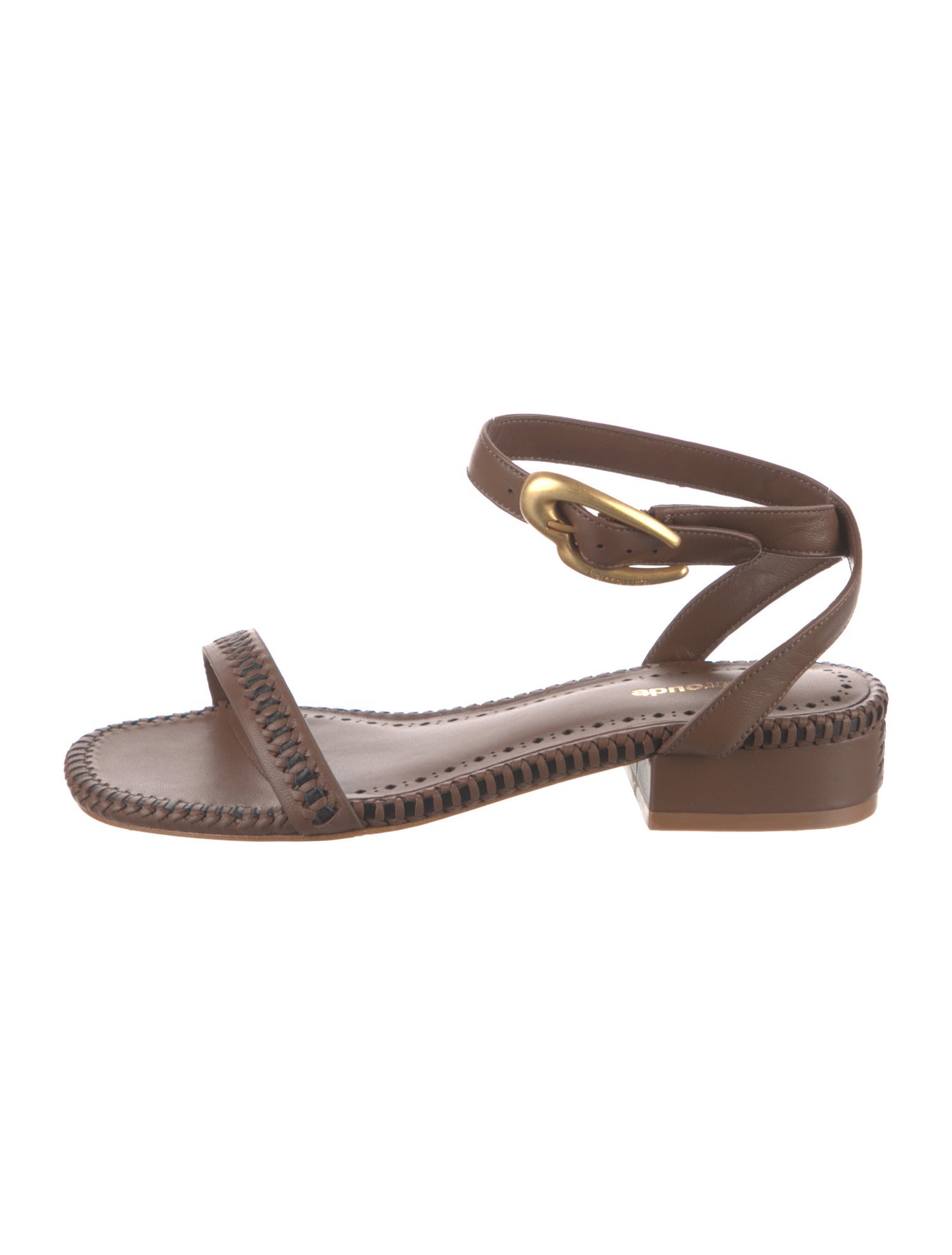 Larroude Leather Sandals