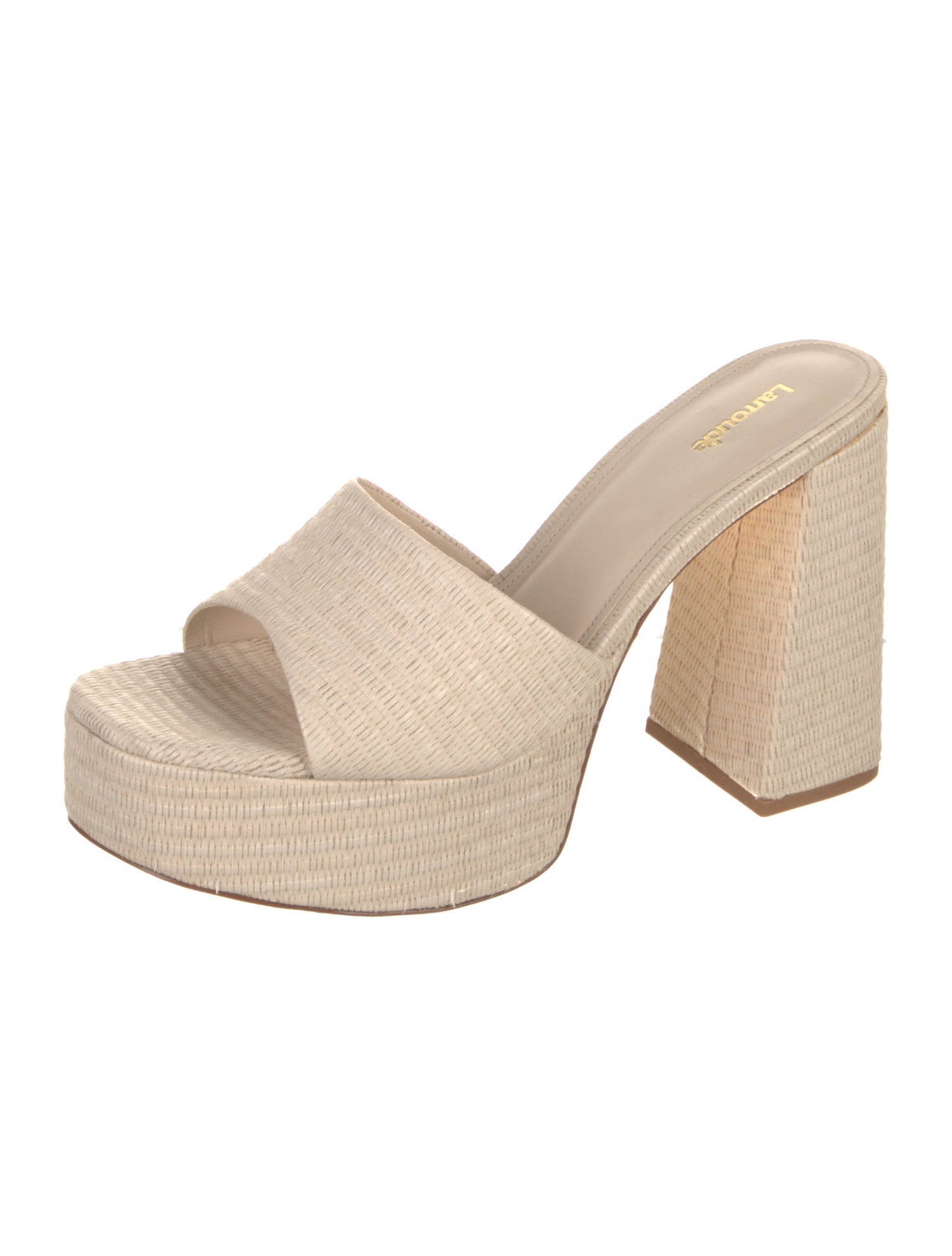 Larroude Straw Slides