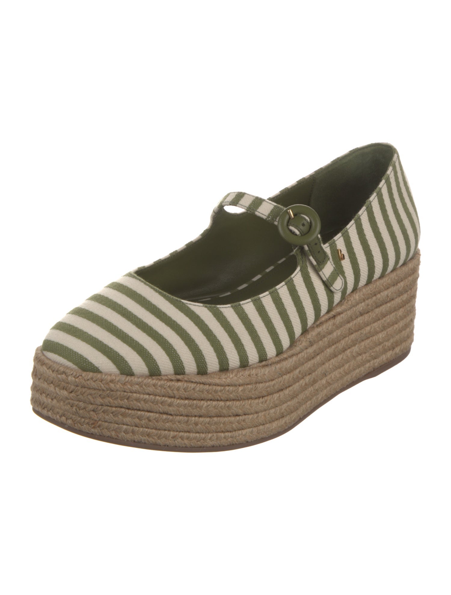 Larroude Canvas Striped Espadrilles w/ Tags