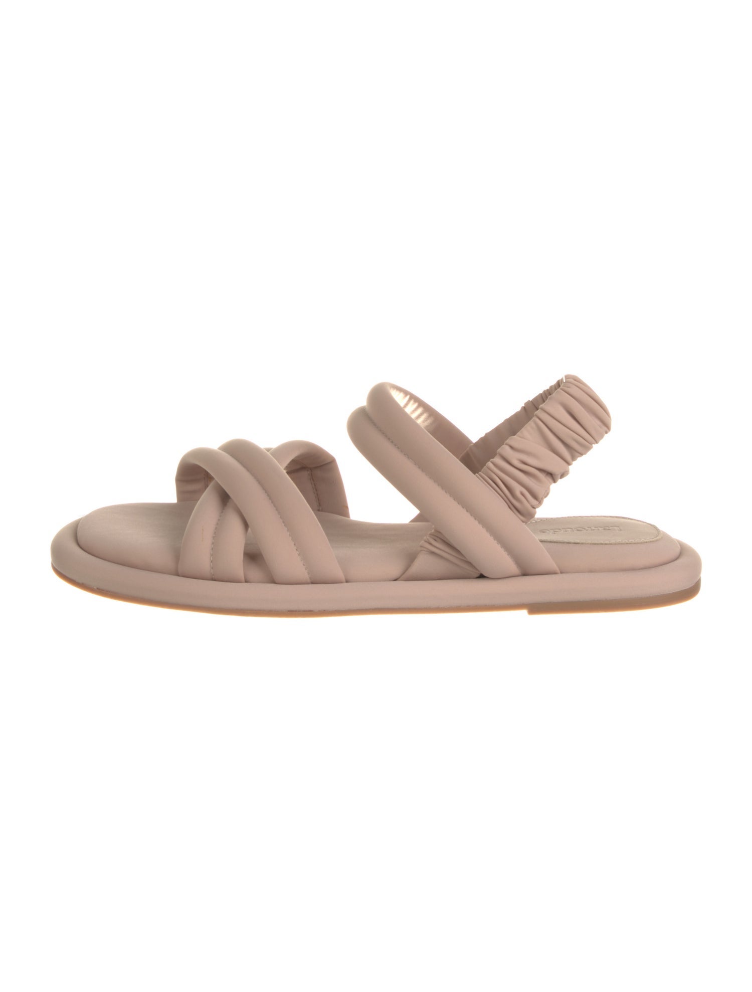 Larroude Neoprene Slingback Sandals