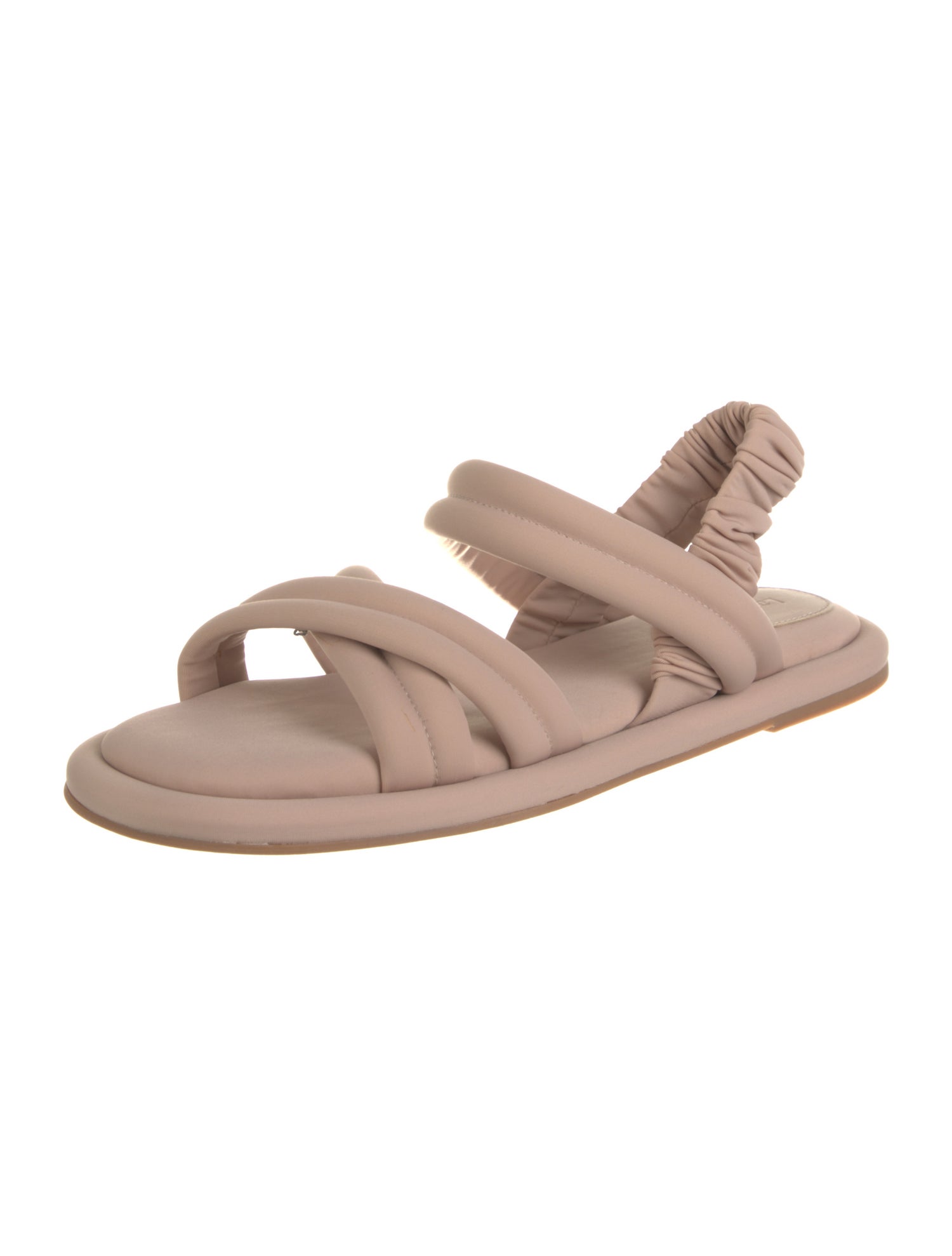 Larroude Neoprene Slingback Sandals