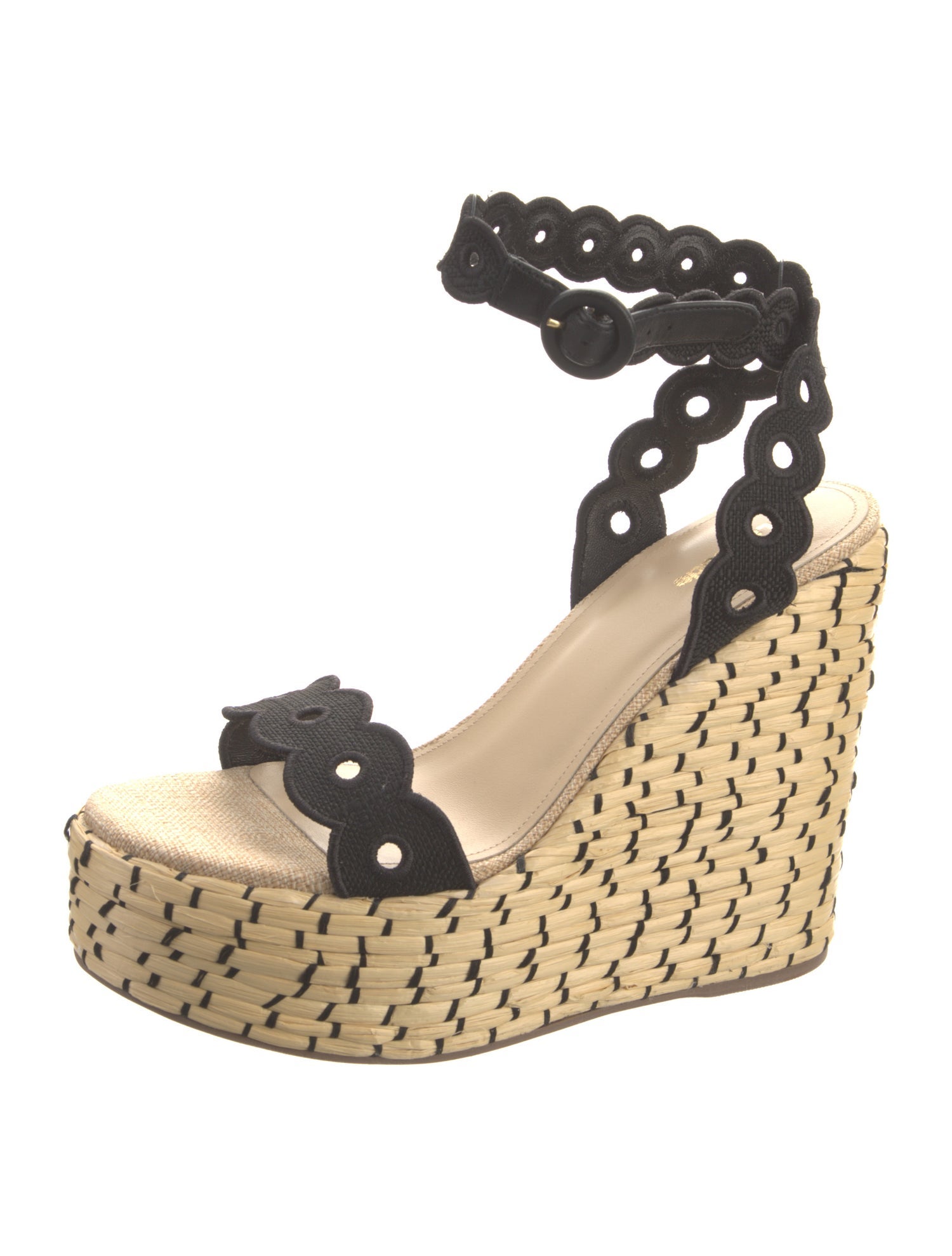 Larroude Raffia Espadrilles w/ Tags