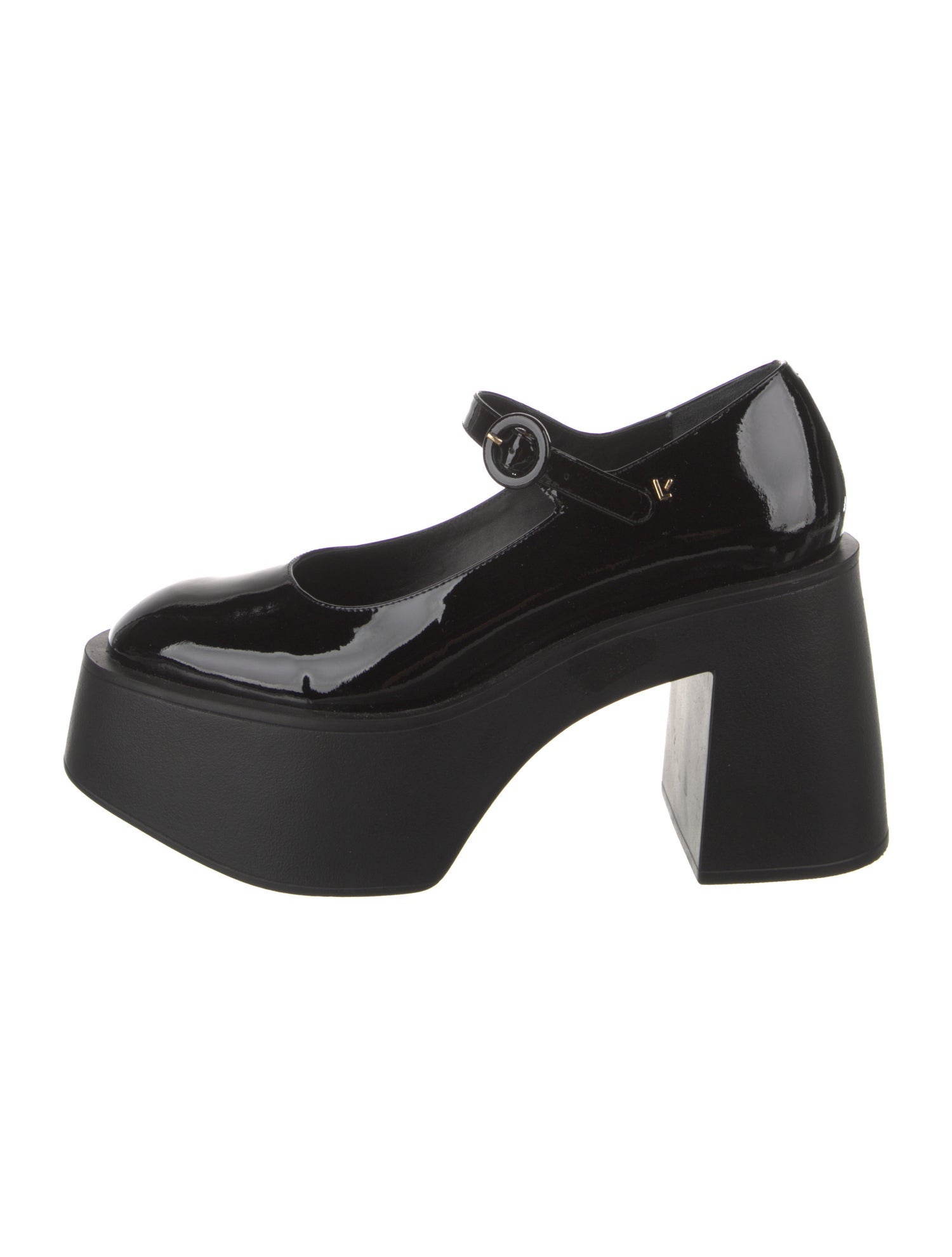 Larroude Patent Leather Pumps