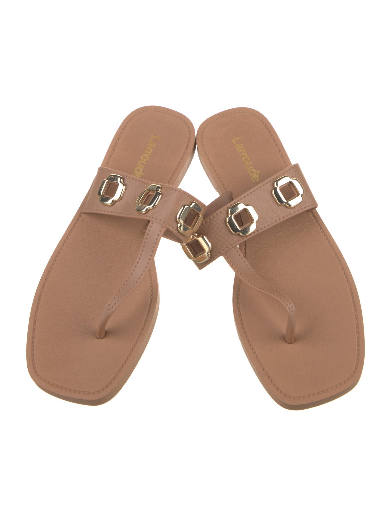 Larroude Rubber Slides