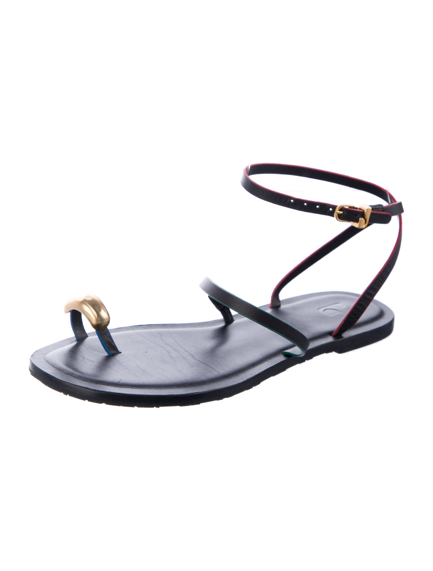 Larroude Leather Sandals