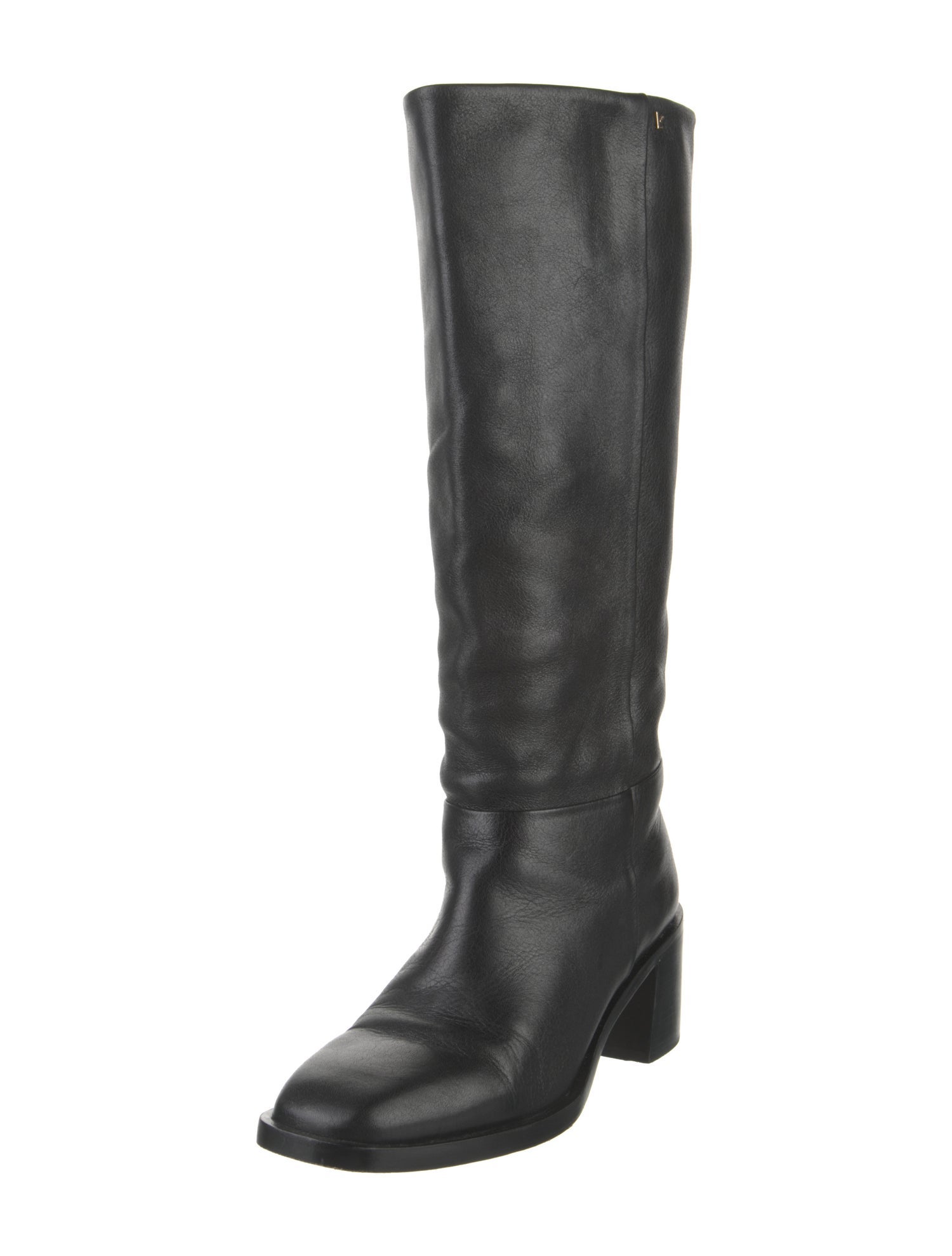 Larroude Leather Riding Boots