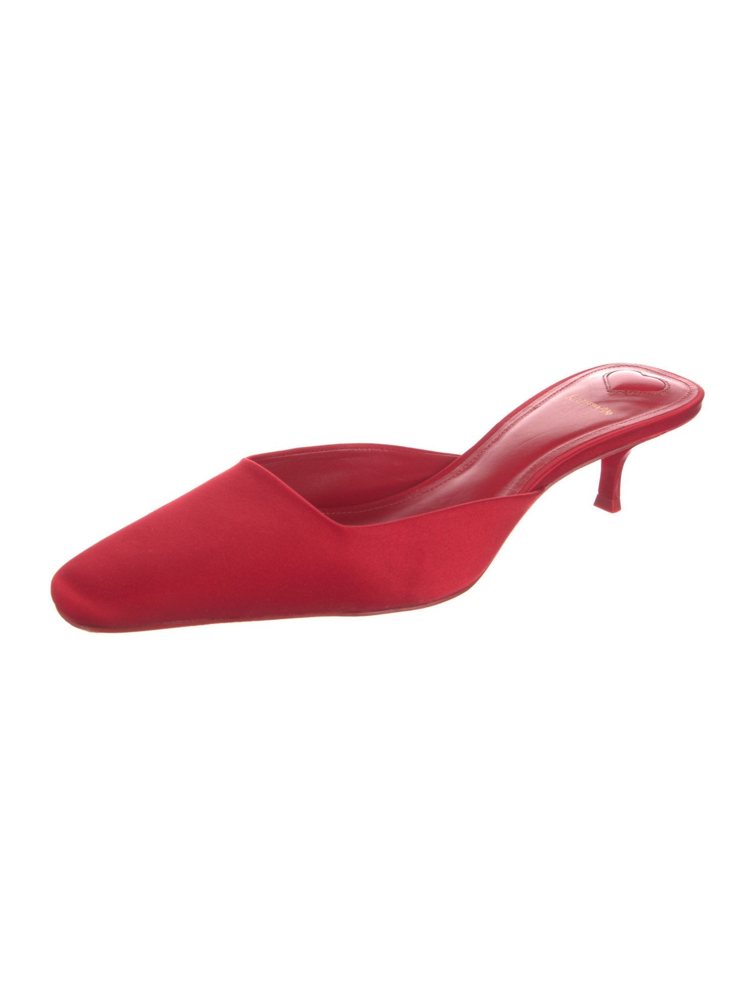 Larroude Satin Mules