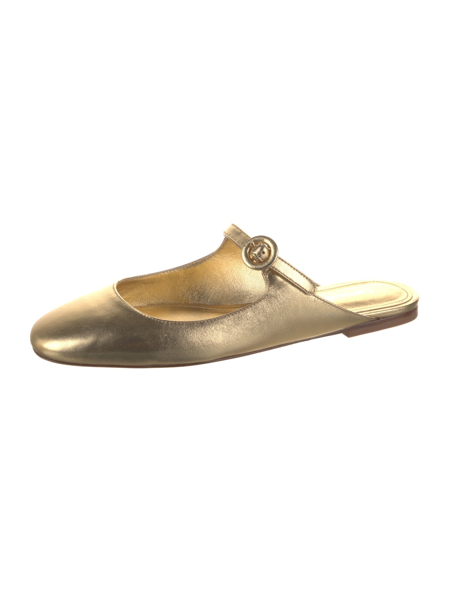 Larroude Leather Mules