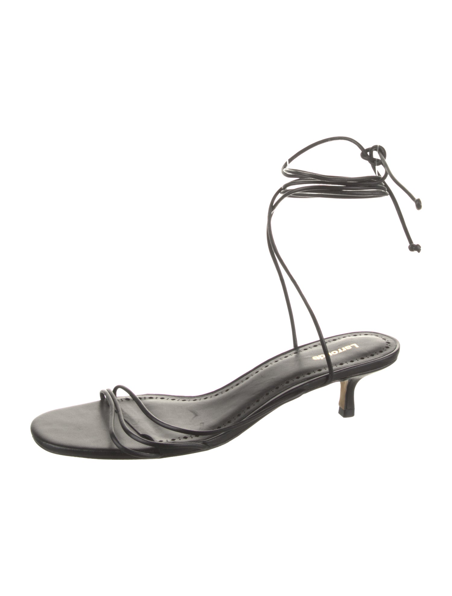 Larroude Leather Gladiator Sandals