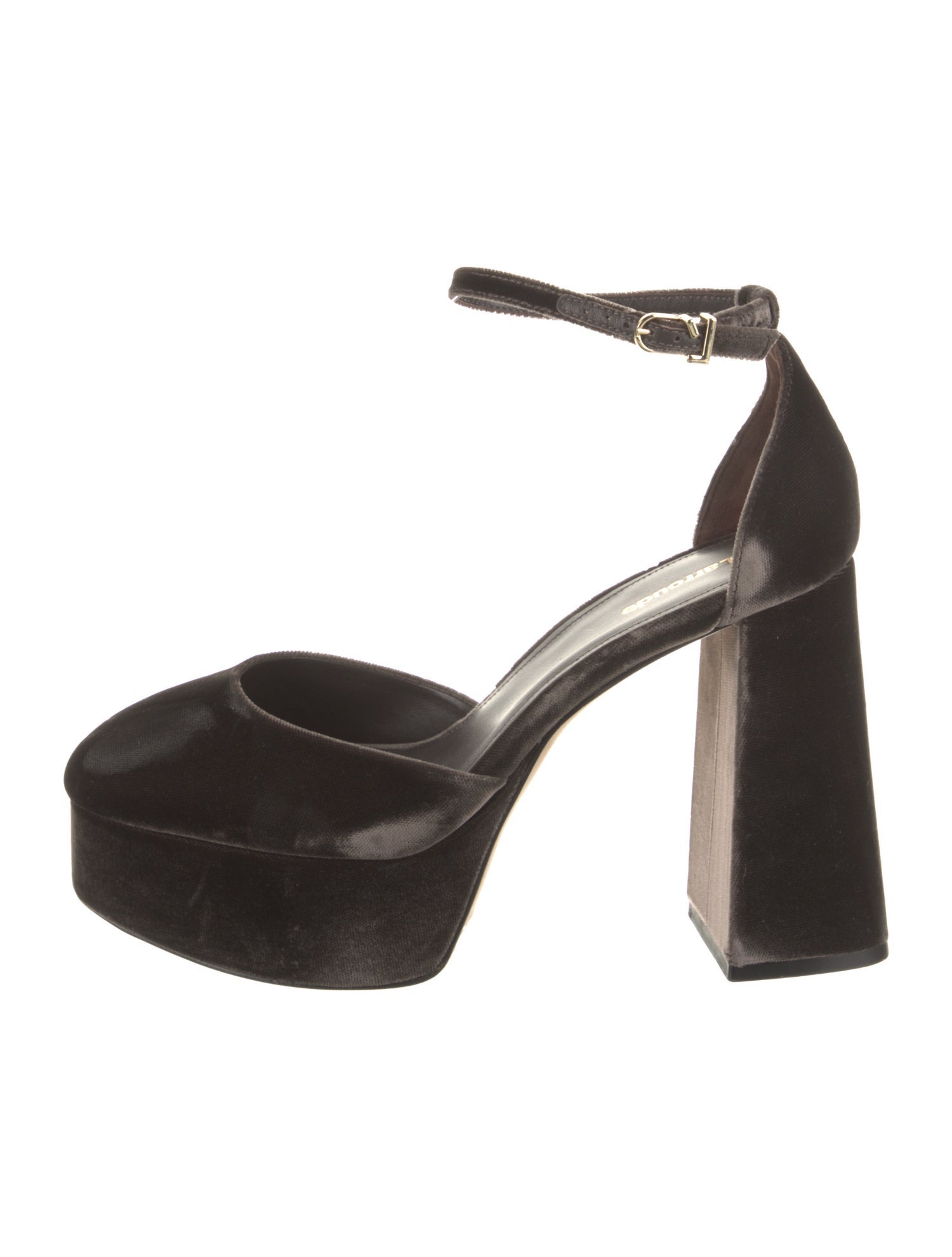 Larroude Velvet D'Orsay Pumps