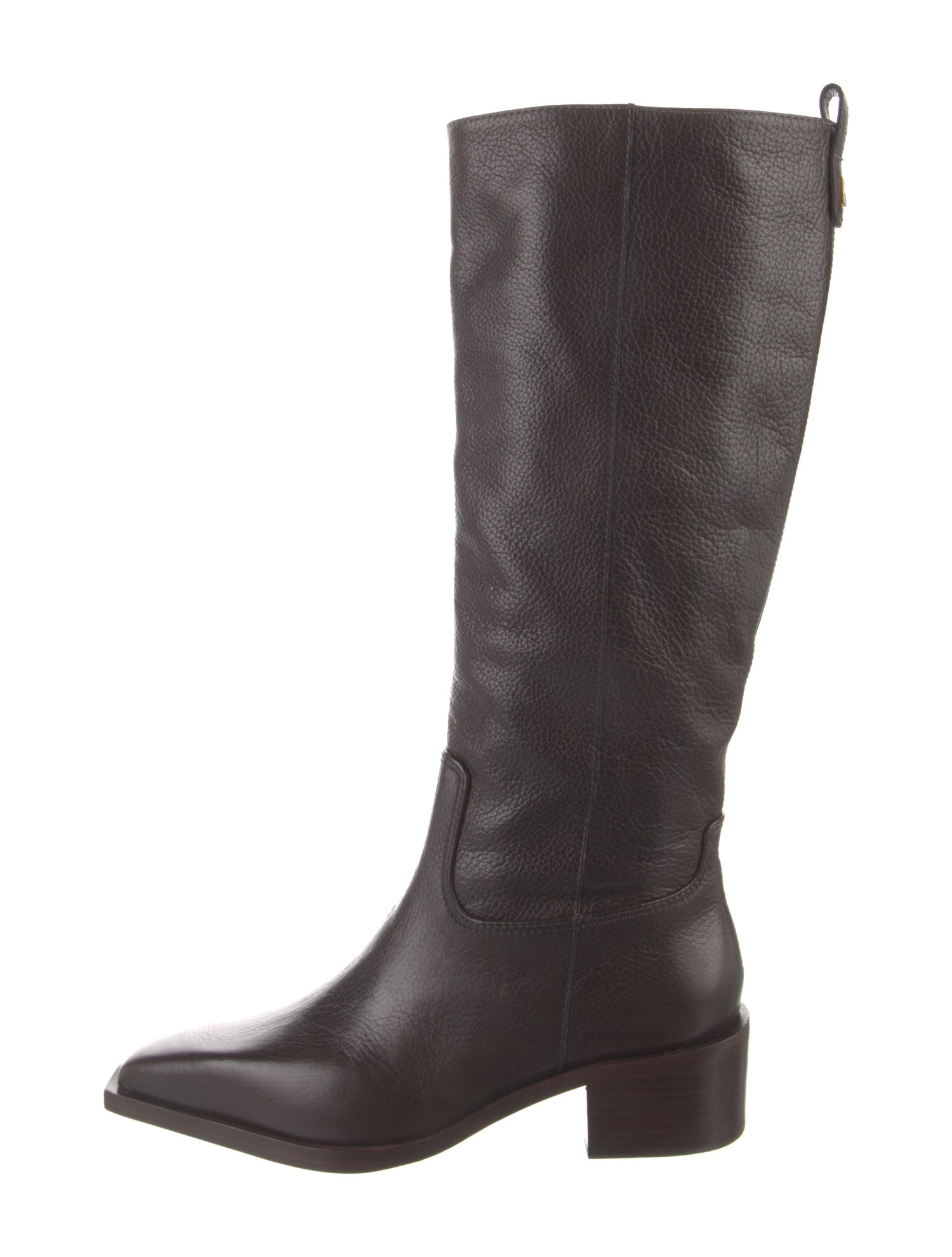 Larroude Leather Riding Boots
