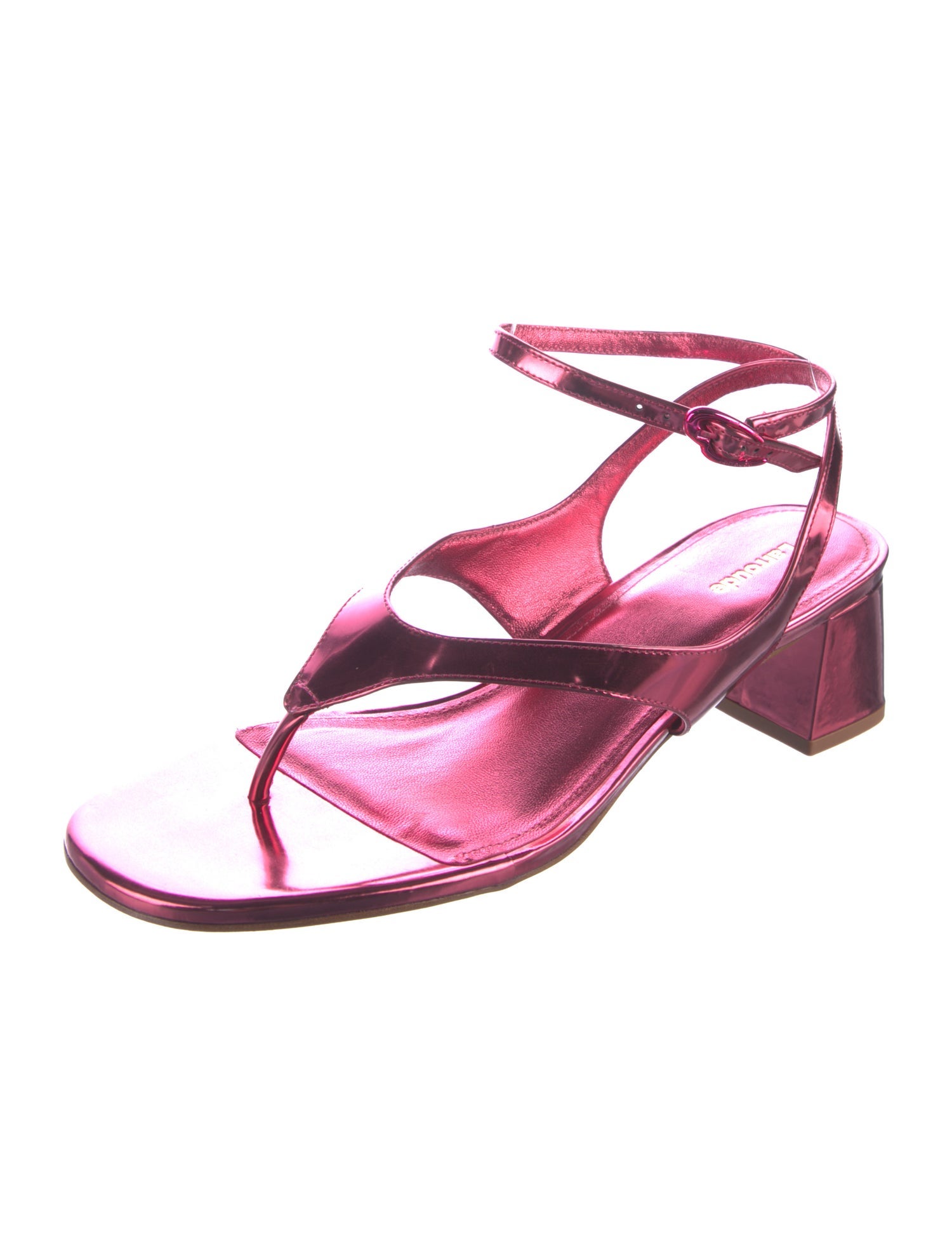Larroude Leather Sandals