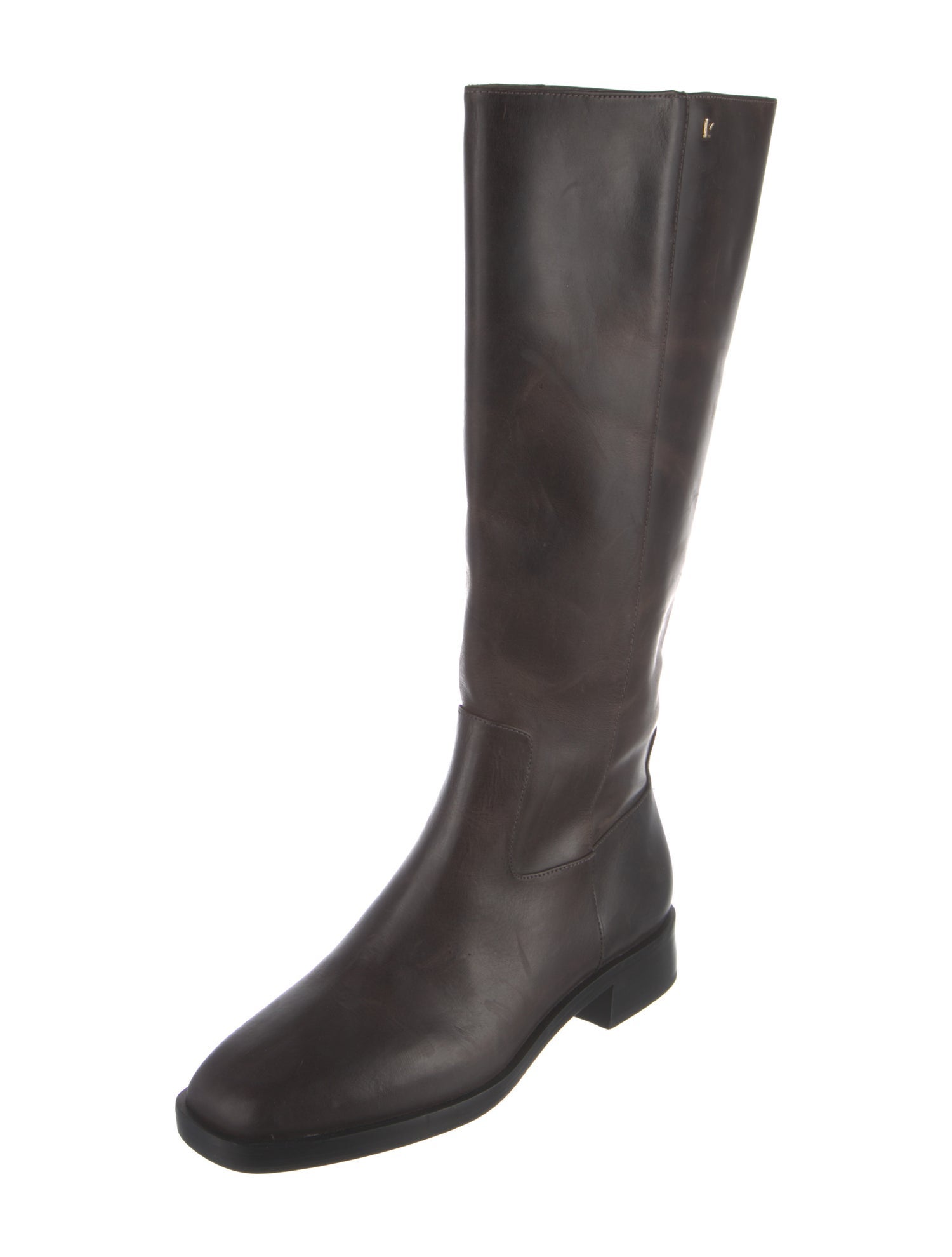 Larroude Leather Riding Boots