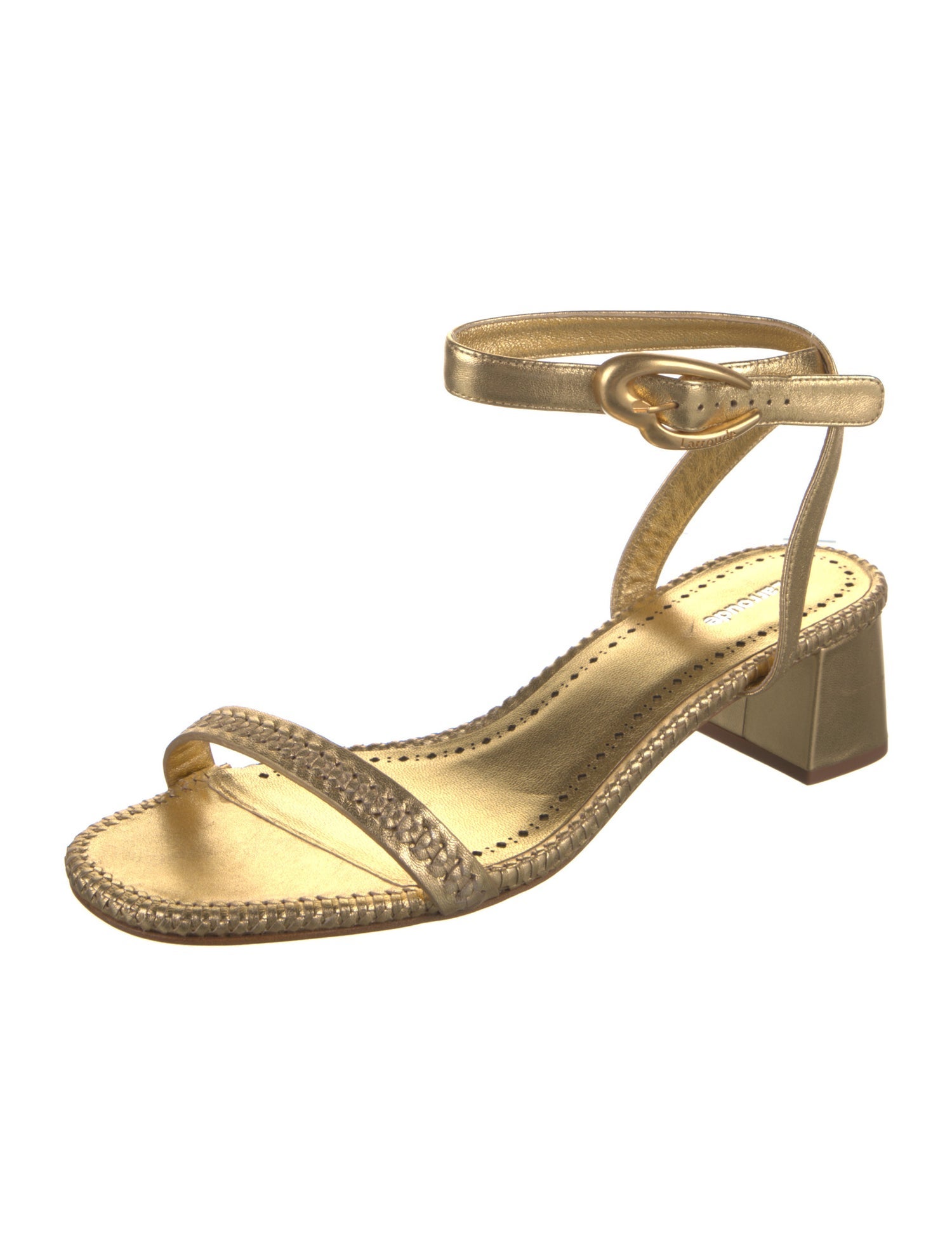 Larroude Leather Sandals