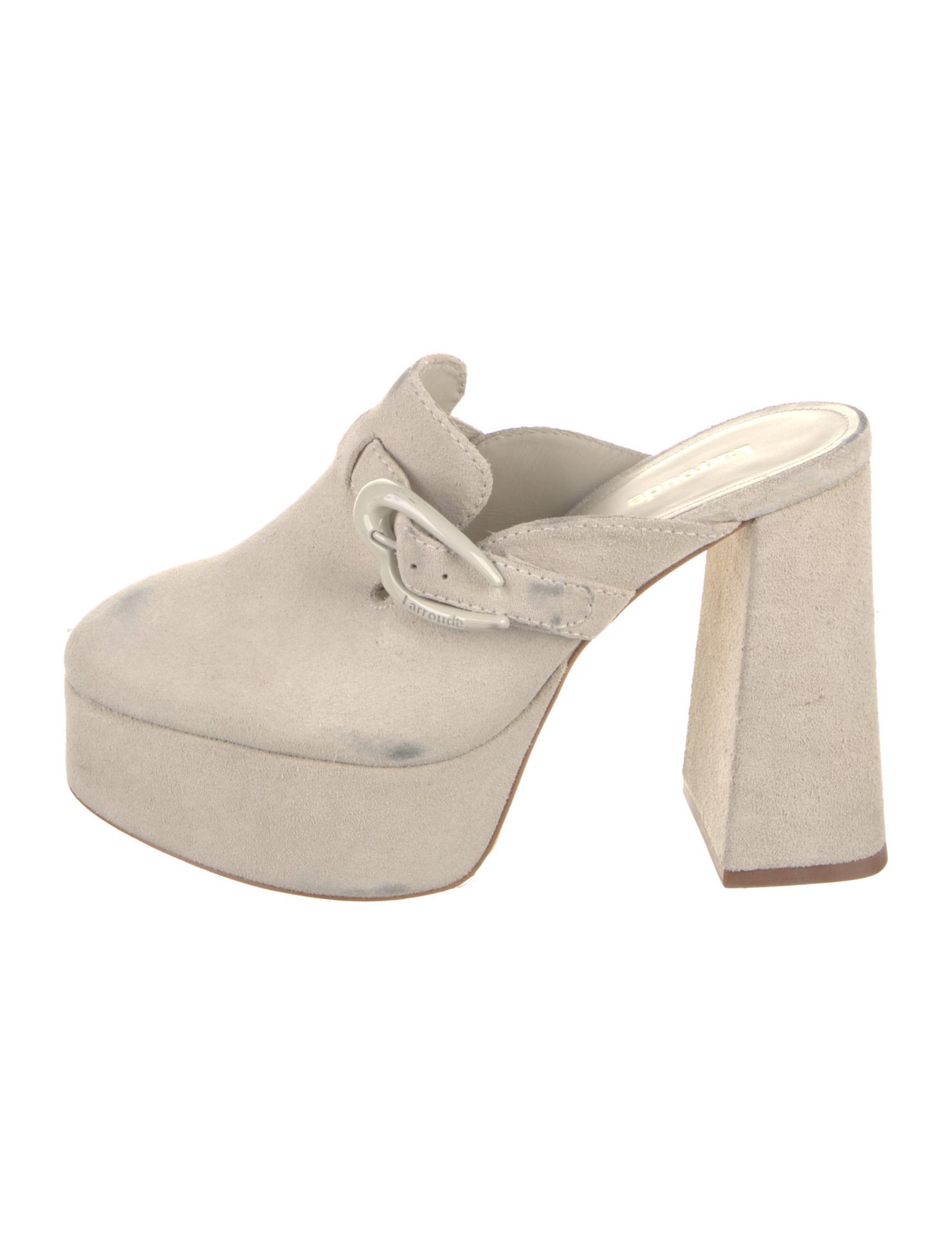 Larroude Suede Mules